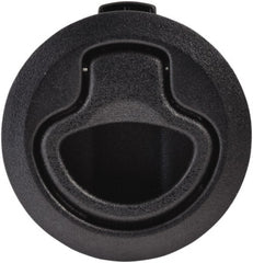 Value Collection - 1.96" Long x 0.88" Wide x 2.82" High, Flush Pull Latch - Polycarbonate, with Black Finish - Exact Tooling