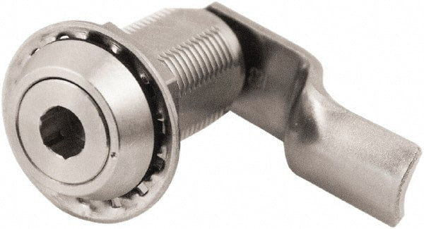 Made in USA - 2.1" Long x 1.14" Wide x 1/4" High, Compression Latch - 316 Stainless Steel, with Stainless Steel Finish - Exact Tooling