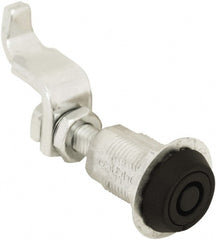 Made in USA - 3.52" Long x 0.88" Wide x 3-1/4" High, Compression Latch - Zinc Plated Steel, with Black Powder Coat Finish - Exact Tooling