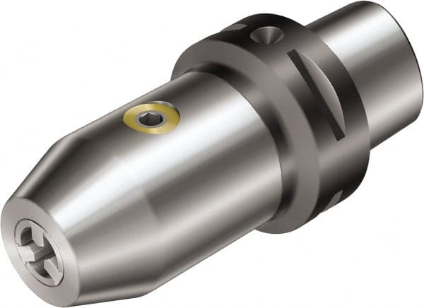 Sandvik Coromant - 8 - 1;C5 System Size, Modular Tool Holding System Adapter - 76mm Projection, 9.9mm Body Diam, 4.1732" OAL - Exact Tooling
