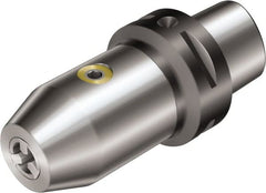 Sandvik Coromant - 0.5 to 13mm Capacity, Tapered Mount Steel Drill Chuck - Keyed, Modular Connection, 95mm Open Length - Exact Tooling