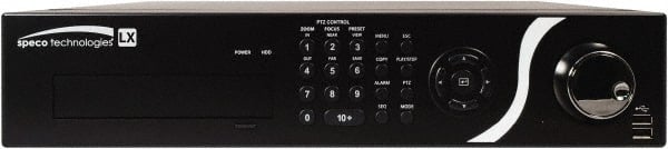 Speco - Security Camera Recorders Type: 8 Channel Digital Video Recorder with 9 TB Hard Drive Hard Drive Size: 9 TB - Exact Tooling
