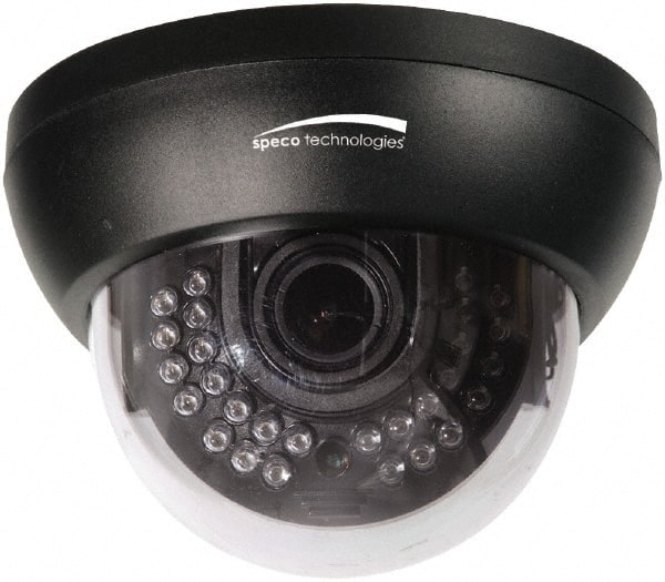 Speco - Indoor Variable Focal Lens Infrared Dome Camera - 2.8-12mm Lens, 700 Resolution Line, 5.12 Inch Diameter, 3.94 Inch High, Color Image - Exact Tooling