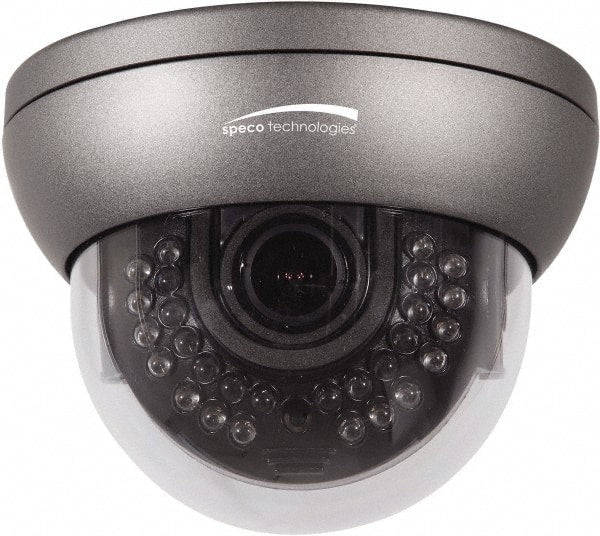 Speco - Indoor and Outdoor Variable Focal Lens Infrared Dome Camera - 2.8-12mm Lens, 700 Resolution Line, 5.12 Inch Diameter, 3.94 Inch High, Color Image - Exact Tooling