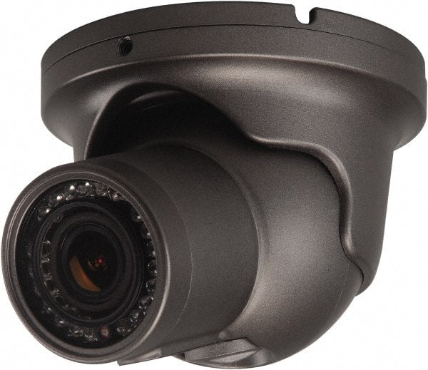 Speco - Indoor and Outdoor Variable Focal Lens Infrared Turret Camera - 3.7mm Lens, 1,000 Resolution Line, 3.8 Inch Diameter, 4.65 Inch High, Color Image - Exact Tooling