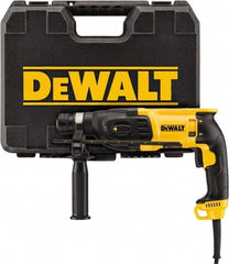 DeWALT - 120 Volt 1" SDS Chuck Electric Rotary Hammer - 0 to 5,500 BPM, 0 to 1,500 RPM, Reversible - Exact Tooling