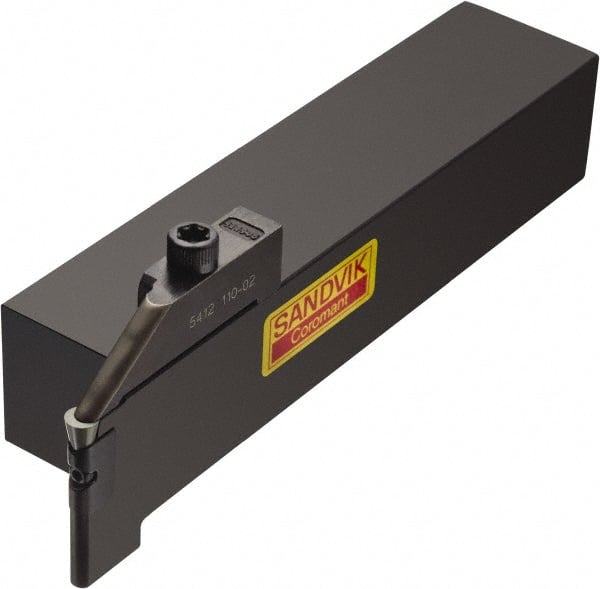 Sandvik Coromant - 176.90, Left Hand Cut, 32mm Shank Height x 36mm Shank Width, Neutral Rake Indexable Turning Toolholder - 170mm OAL, RCGX 06 06 00 Insert Compatibility, Series T-Max - Exact Tooling