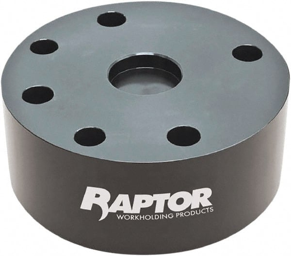 Raptor Workholding - 2" Jaw Width, 2" High Riser - For Use with 4 & 5 Axis Workholding Systems - Exact Tooling
