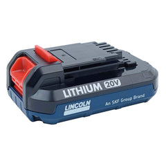 Lincoln - Power Tool Batteries; Voltage: 20.00 ; Battery Chemistry: Lithium Ion ; Battery Capacity (Ah): 1.50 ; Time to Charge (Minutes): 90.00 ; Time to Charge (Hours): 1.50 - Exact Tooling