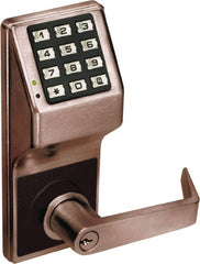 Alarm Lock - Combination Entry with Key Override Lever Lockset for 1-5/8 to 1-7/8" Thick Doors - Exact Tooling
