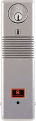 Alarm Lock - All Purpose Lever Lockset - 2-3/8" Back Set, Steel, Silver Finish - Exact Tooling