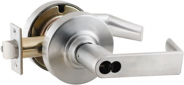 Schlage - Entry Lever Lockset for 1-3/4 to 2" Thick Doors - Exact Tooling