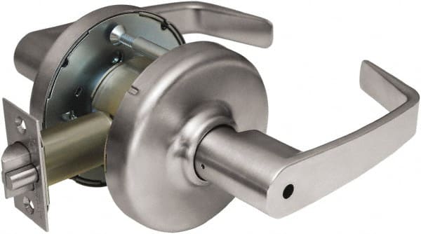 Corbin Russwin - Passage Lever Lockset - 2-3/4" Back Set, Steel, Brushed Chrome Finish - Exact Tooling