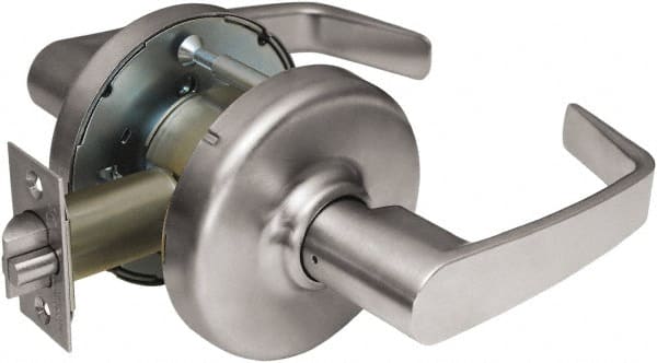 Corbin Russwin - Passage Lever Lockset - 2-3/4" Back Set, Steel, Brushed Chrome Finish - Exact Tooling