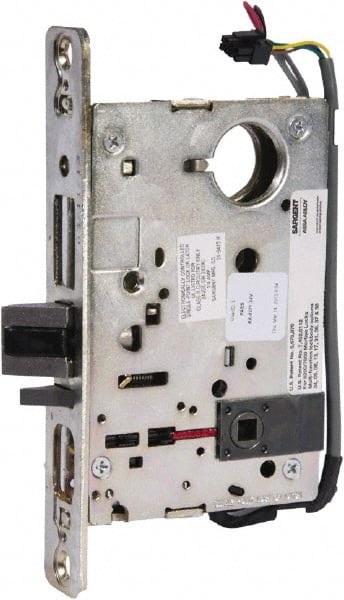 Sargent - All Purpose Lever Lockset - 2-3/4" Back Set, Steel, Brushed Chrome Finish - Exact Tooling