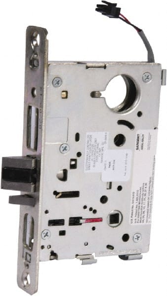 Sargent - All Purpose Lever Lockset - 2-3/4" Back Set, Steel, Brushed Chrome Finish - Exact Tooling