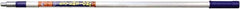 Premier Paint Roller - 3 to 6' Long Paint Roller Extension Pole - Aluminum - Exact Tooling