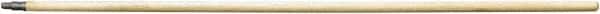 Premier Paint Roller - 5' Long Paint Roller Extension Pole - Wood - Exact Tooling