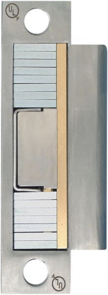 Securitron - 4.88" Long x 1-1/4" Wide, Stainless Steel Finish, Electric Door Strike - 12 VDC, Corded Power, Zinc Alloy - Exact Tooling