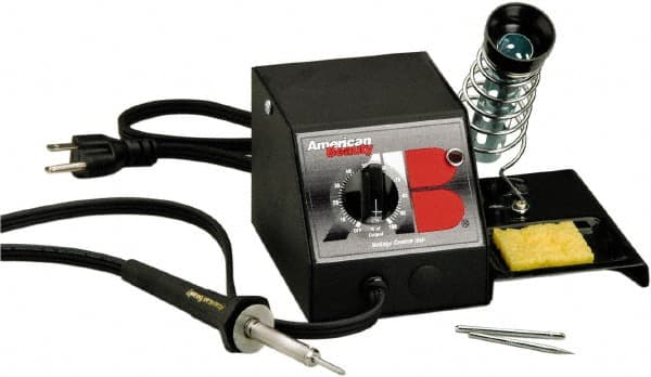 American Beauty - 110/120 Volt, 20 Watt, Analog Soldering Station - Includes Stand - Exact Tooling