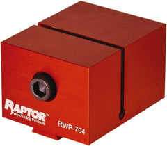 Raptor Workholding - 3/4" Jaw Width, 1.82" High x 2.35" Long x 2.95" Wide Dovetail Vise - For Use with 4 & 5 Axis Workholding Systems - Exact Tooling