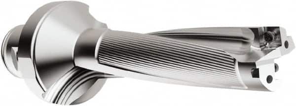 Seco - 104mm Max Drill Depth, 4xD, 26mm Diam, Indexable Insert Drill - 2 Inserts, 28mm Shank Diam, Straight Shank - Exact Tooling