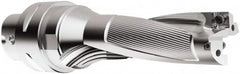 Seco - 47mm Max Drill Depth, 3xD, 15.5mm Diam, Indexable Insert Drill - 2 Inserts, C6 Modular Connection Shank - Exact Tooling