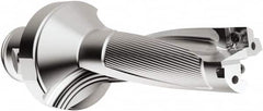 Seco - 45mm Max Drill Depth, 3xD, 15mm Diam, Indexable Insert Drill - 2 Inserts, 28mm Shank Diam, Straight Shank - Exact Tooling