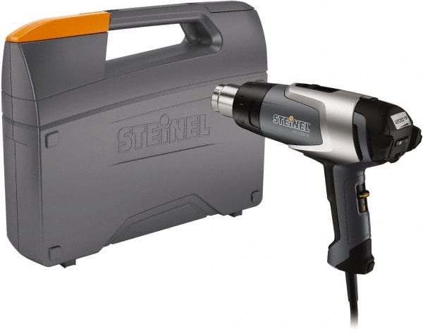 Steinel - 120 to 1,200°F Heat Setting, 4 to 13 CFM Air Flow, Heat Gun - 120 Volts, 13.5 Amps, 1,600 Watts, 6' Cord Length - Exact Tooling