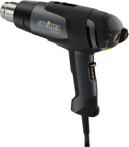 Steinel - 120 to 1,100°F Heat Setting, 4 to 13 CFM Air Flow, Heat Gun - 120 Volts, 13.2 Amps, 1,500 Watts, 6' Cord Length - Exact Tooling