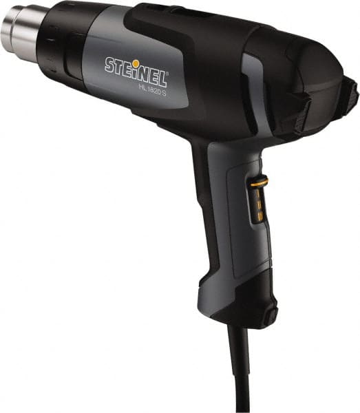 Steinel - 120 to 1,100°F Heat Setting, 4 to 13 CFM Air Flow, Heat Gun - 120 Volts, 12 Amps, 1,400 Watts, 6' Cord Length - Exact Tooling