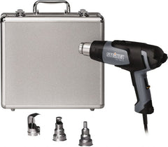 Steinel - 120 to 1,100°F Heat Setting, 1 to 13 CFM Air Flow, Heat Gun Kit - 120 Volts, 13.2 Amps, 1,600 Watts, 6' Cord Length - Exact Tooling
