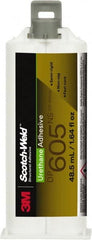 3M - 48.5 mL Cartridge Two Part Urethane Adhesive - 5 min Working Time - Exact Tooling