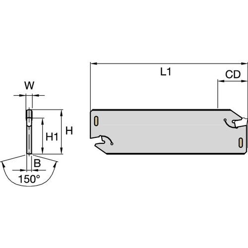 12251368000 W TOOLHOLDER - Exact Tooling