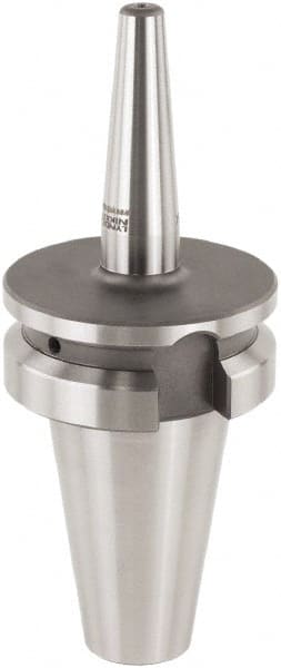 Lyndex - 1/8" Hole Diam, BT40 Taper Shank Shrink Fit Tool Holder & Adapter - 3.54" Projection, 0.39" Nose Diam, Through Coolant - Exact Tooling