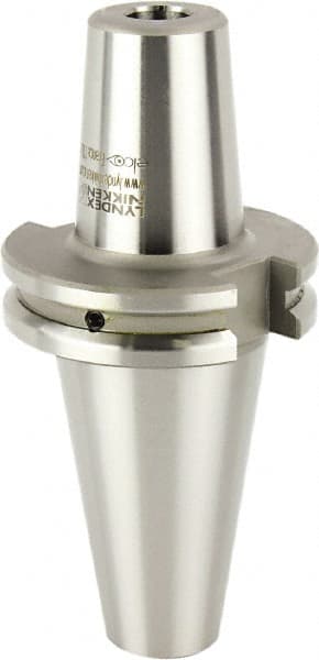 Lyndex - 1/2" Hole Diam, CAT40 Taper Shank Shrink Fit Tool Holder & Adapter - 2.56" Projection, 0.94" Nose Diam, Through Coolant - Exact Tooling