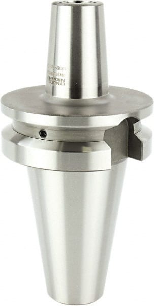 Lyndex - 0.315" Hole Diam, BT50 Taper Shank Shrink Fit Tool Holder & Adapter - 3.937" Projection, 0.7874" Nose Diam, Through Coolant - Exact Tooling