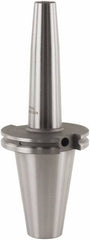 Lyndex - 1/8" Hole Diam, CAT50 Taper Shank Shrink Fit Tool Holder & Adapter - 6.3" Projection, 0.39" Nose Diam, Through Coolant - Exact Tooling