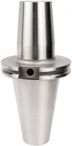 Lyndex - 3/4" Hole Diam, CAT40 Taper Shank Shrink Fit Tool Holder & Adapter - 3.15" Projection, 1.3" Nose Diam, Through Coolant - Exact Tooling