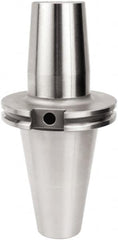 Lyndex - 3/4" Hole Diam, CAT40 Taper Shank Shrink Fit Tool Holder & Adapter - 3.15" Projection, 1.3" Nose Diam, Through Coolant - Exact Tooling