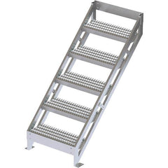 TRI-ARC - Rolling & Wall Mounted Ladders & Platforms Type: Ladder Style: Stair Unit - Exact Tooling