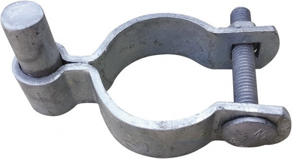 VizCon - 5" High x 5" Long x 5" Wide Barrier Hinge \x96 Male - Galvanized Finish, Silver, Use with 45032-O, 45032-W - Exact Tooling