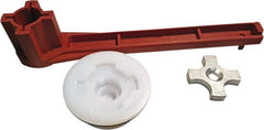 VizCon - 7" High x 7" Long x 2" Wide Barrier Socket Tool - Uncoated, Silver, Use with 45033-RC-B - Exact Tooling