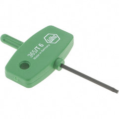 Wiha - T6 Torx Key - Wing Handle, 35mm Length Under Head, 2.7" OAL - Exact Tooling