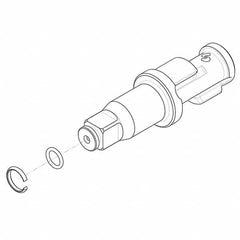 Ingersoll-Rand - Impact Wrench & Ratchet Parts Product Type: Anvil Assembly For Use With: 2235TiMAX & 2235QTiMAX Impact Wrenches - Exact Tooling