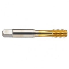 M10 x 1.50 Dia. - 6HX - 5 FL - Cobalt Semi-Bott Tap FORM-C-TiN - Exact Tooling