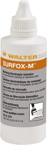 WALTER Surface Technologies - Marking Aluminum - 34 oz Bottle - Exact Tooling