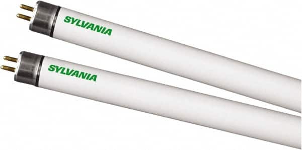SYLVANIA - 54 Watt Fluorescent Tubular Miniature Bi-Pin Lamp - 4,100°K Color Temp, 4,450 Lumens, T5, 40,000 hr Avg Life - Exact Tooling
