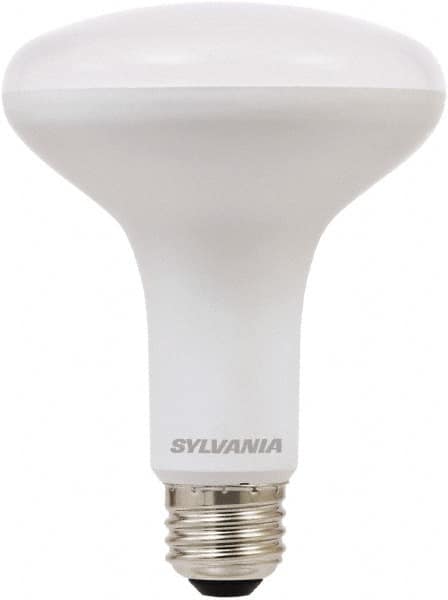 SYLVANIA - 9 Watt LED Flood/Spot Medium Screw Lamp - 2,700°K Color Temp, 650 Lumens, Dimmable, Shatter Resistant, BR30, 11,000 hr Avg Life - Exact Tooling