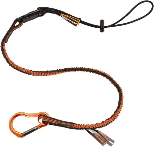Ergodyne - 70" Tool Lanyard - Carabiner Connection, Orange - Exact Tooling